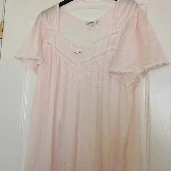 Vintage  pale pink french maid size large nightie - Picture 3 of 8
